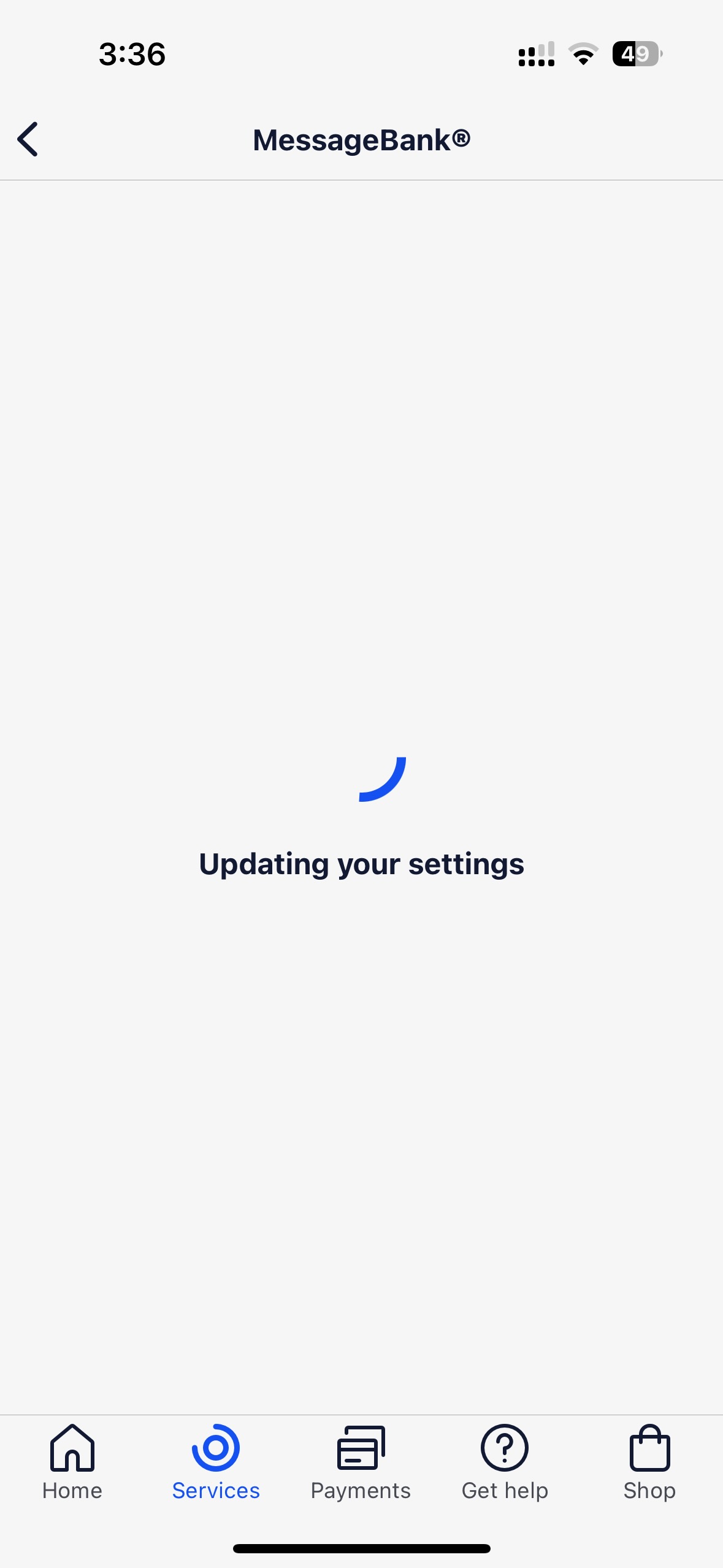 Wait for MessageBank update to process